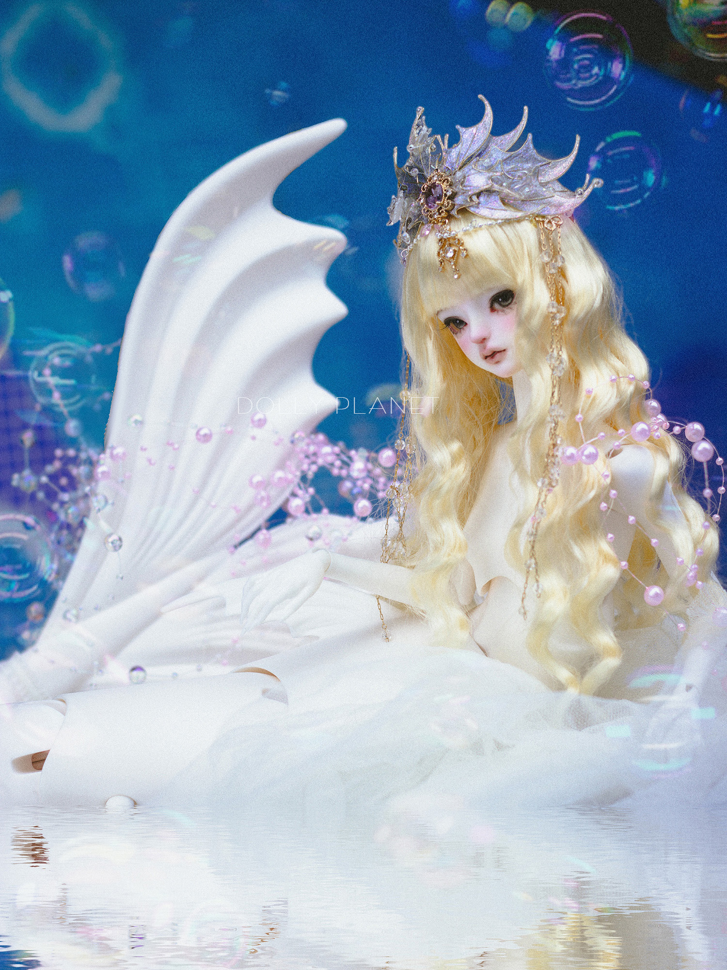 QQ-84SP soft silk wig