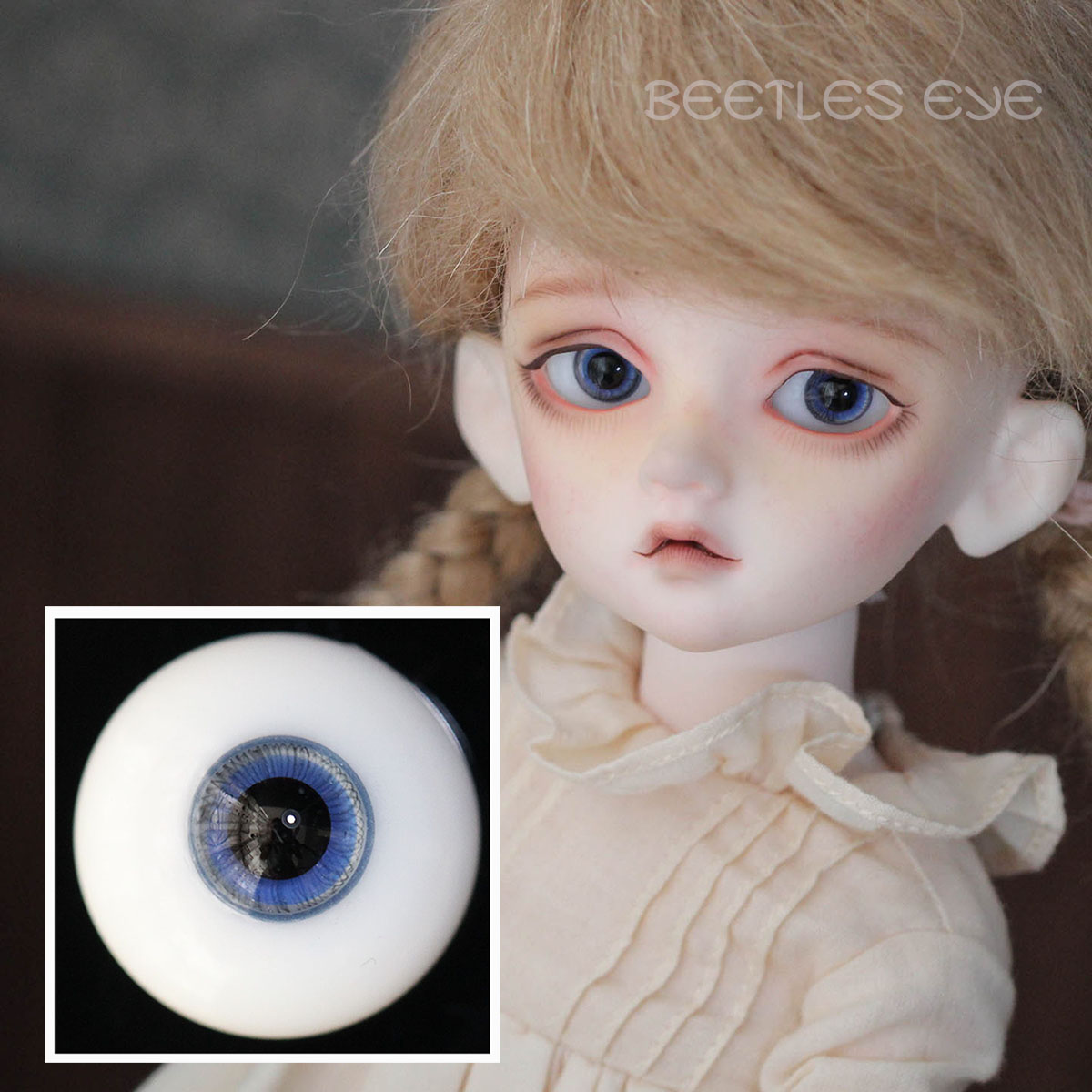 【Beetles】H-26X  Small Iris Low Arc Glass Eyes