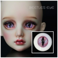 【Beetles】H-30 Beast  Glass Eyes 【Flat bottom No stem】