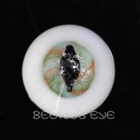 【Beetles】H-31 Beast  Glass Eyes 【Flat bottom No stem】