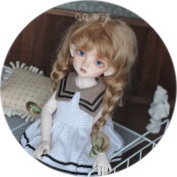 QQ-21S 【DollyPlanet】BJD Mohair Wig