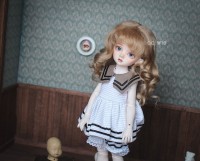 QQ-21S 【DollyPlanet】BJD Mohair Wig