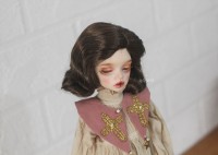 【DollyPlanet】BJD Synthetic Mohair Wig  QQ-54 *Vampire Queen*