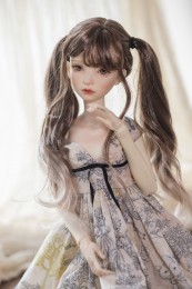 Twin-tail BJD Wigs QQ-122, 1/3, 1/4 Size