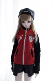BJD Girl Jacket Baseball Coat 1/3;1/4;1/6 size
