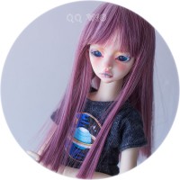 QQ-28 Purple red/ Blue  1/4 SIZE