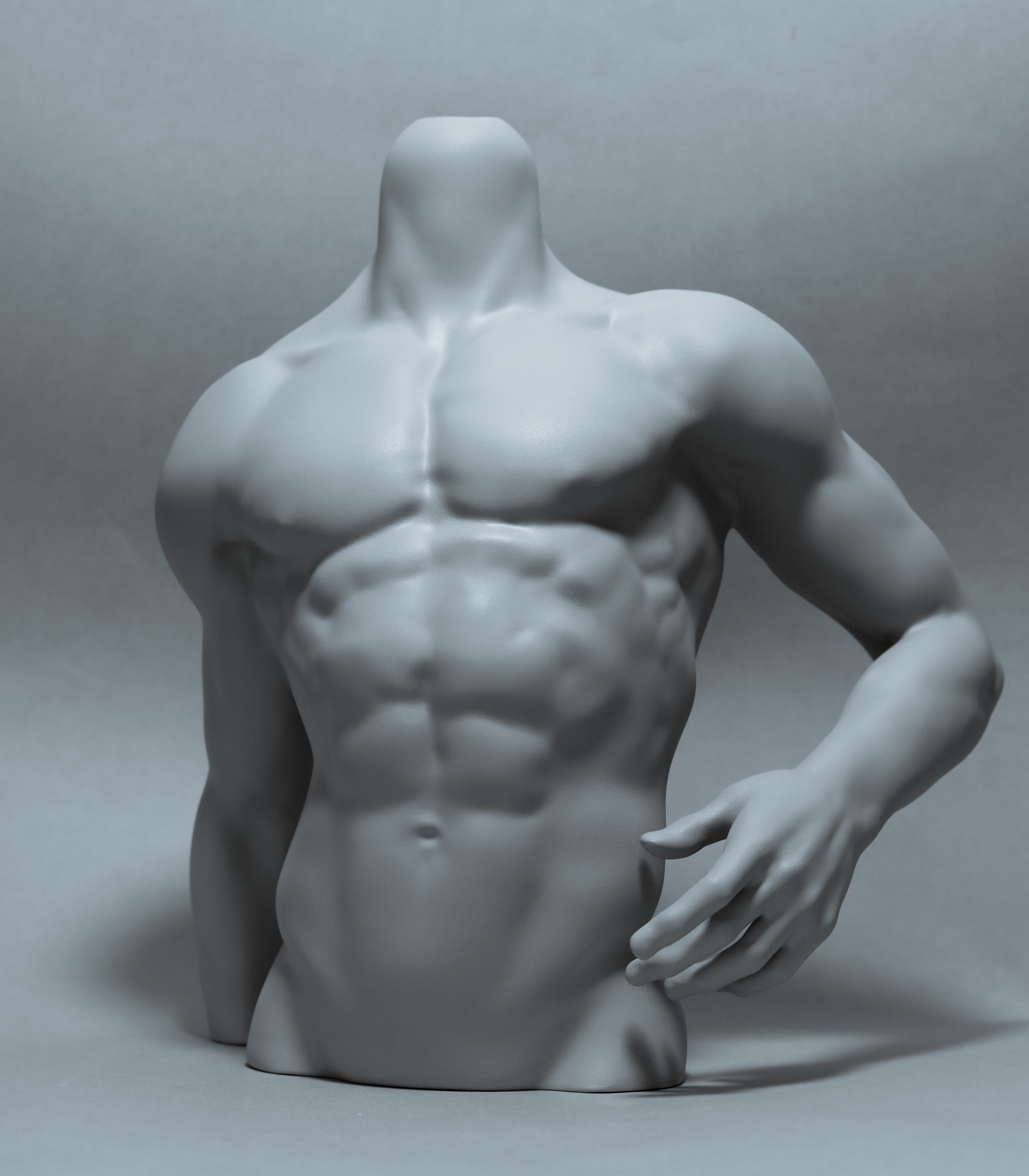 1/3 Male Body Stand-α【白零 White】