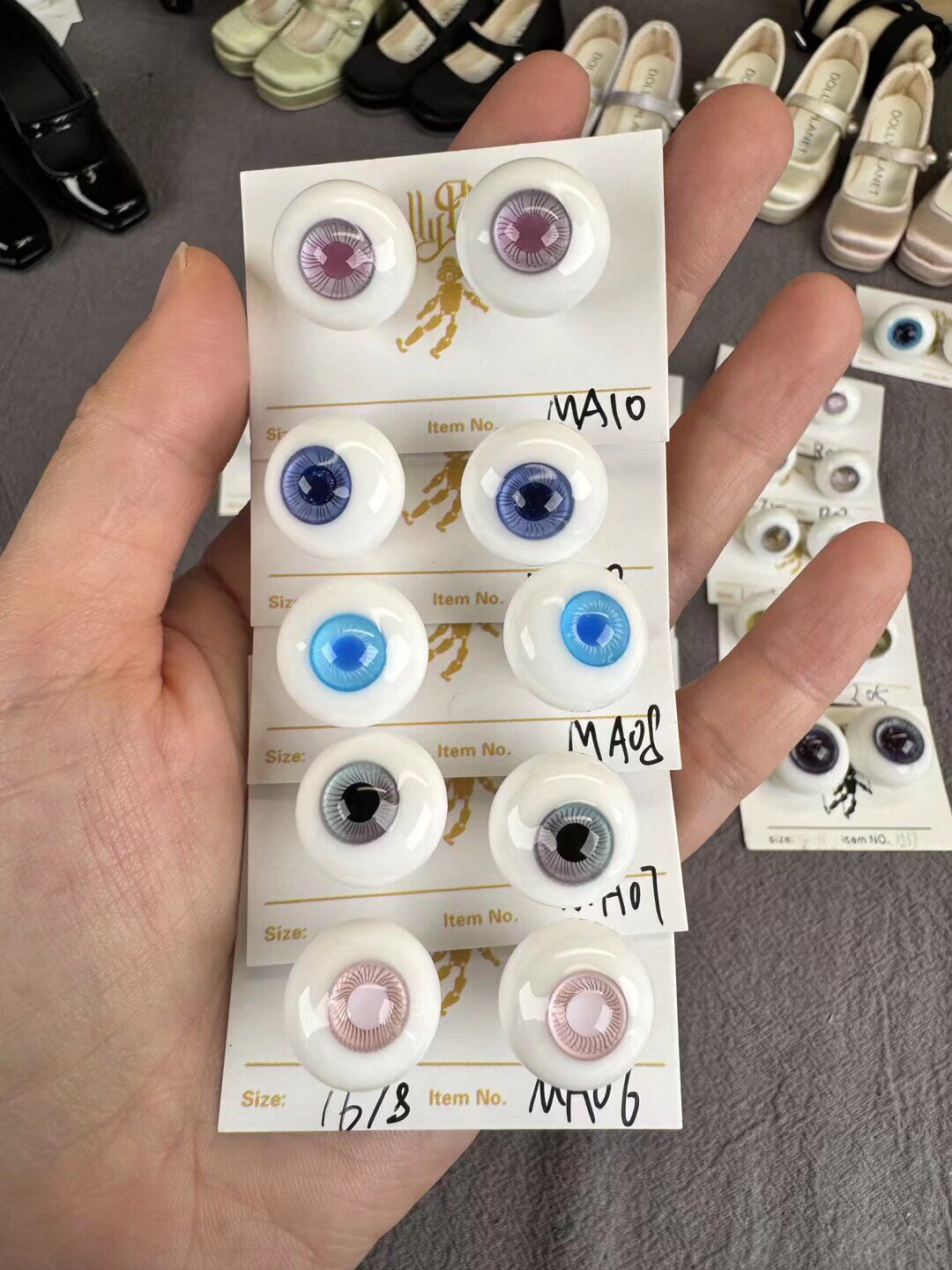 MA BJD Glass Eyes