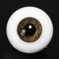 R-24 Wooden Brown -[Beetles]BJD DOLL Glass Eyes