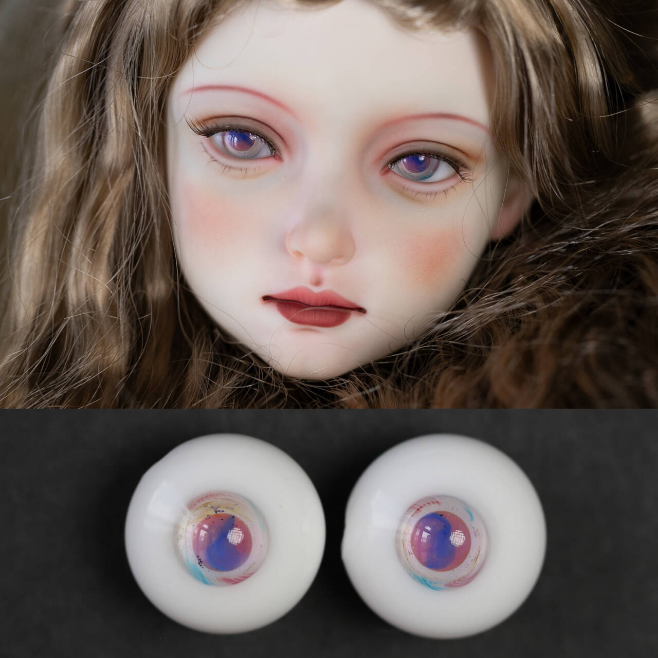 H-76 BJD Glass Eyes