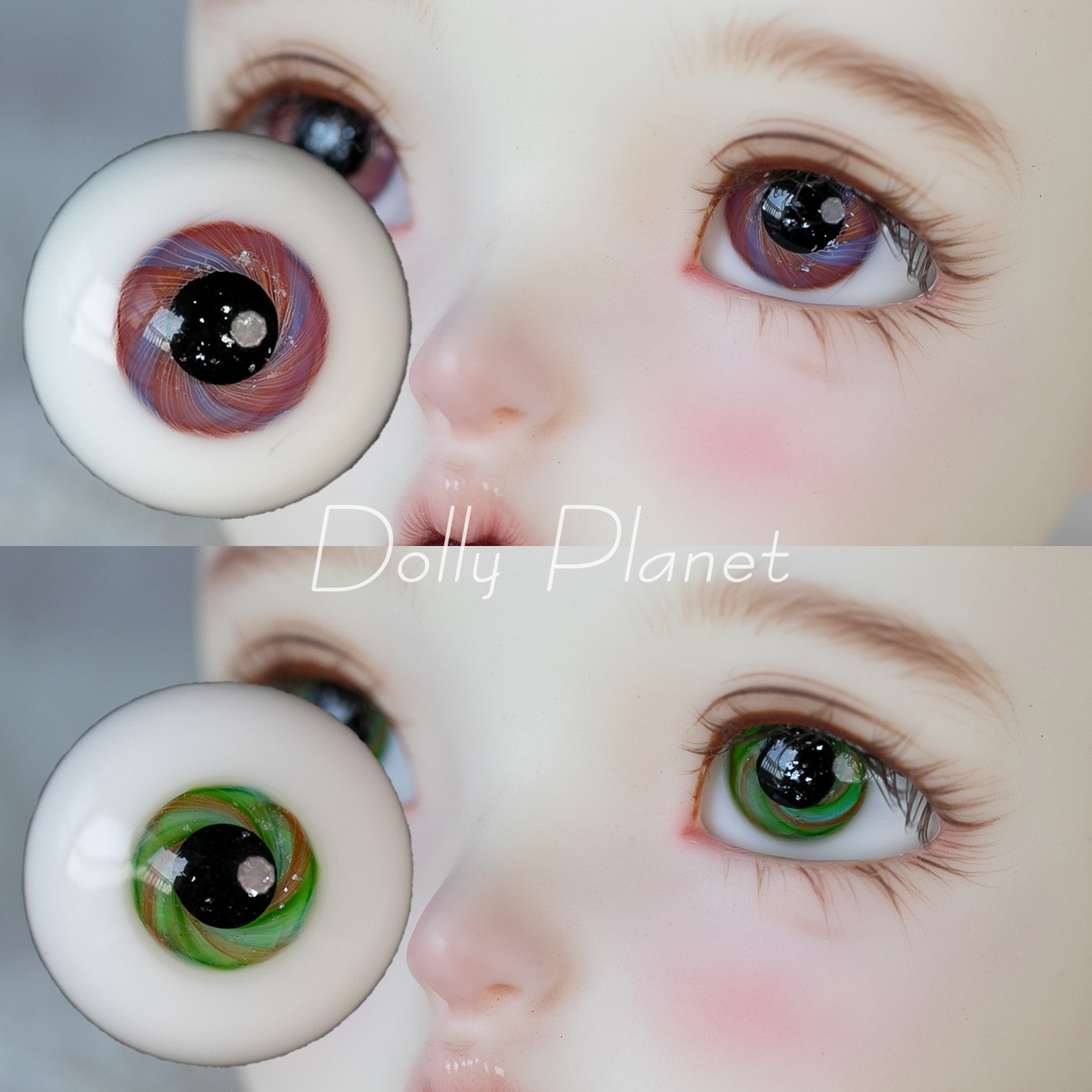 HP12 HP13 BJD Glass Eyes