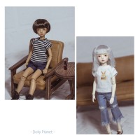 BO-07 Doll Outfit Tshirt Blythe/OB24/Licca